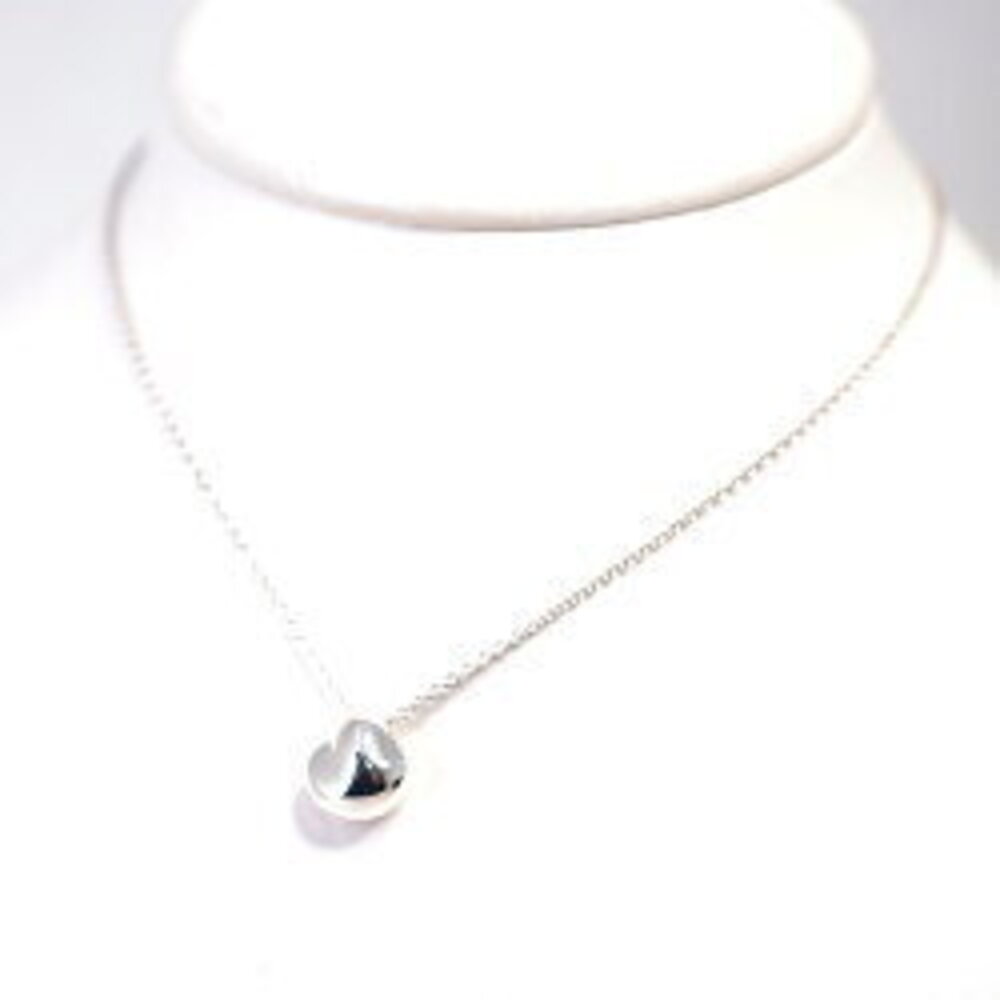 Tiffany Co Nugget Necklace Elsa Peretti Sterling Silver Polished